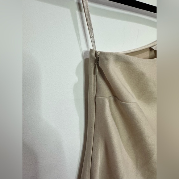 BHLDN Audrie Satin Dress Size 2 - Picture 5 of 9
